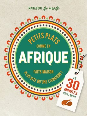 cover image of Petits plats comme en Afrique
